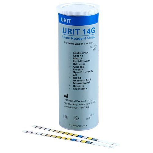 Urit 14g Strips - Pack Of 100 Strips - Accurex Color Code: White