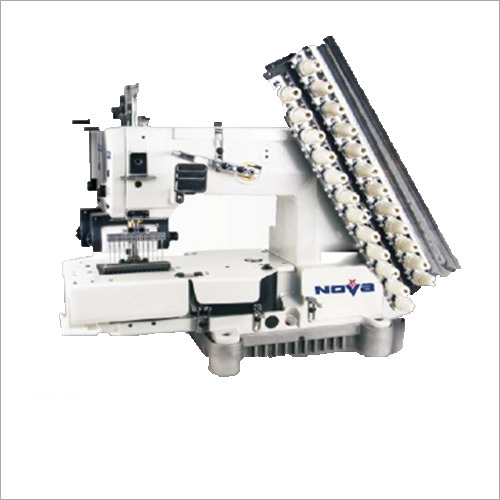 White 12 Needle Chainstitch Sewing Machine
