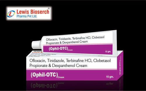 Ofloxacin Tinidazole Terbinafine Hcl Clobetasol Propionate Dexpathenol Cream