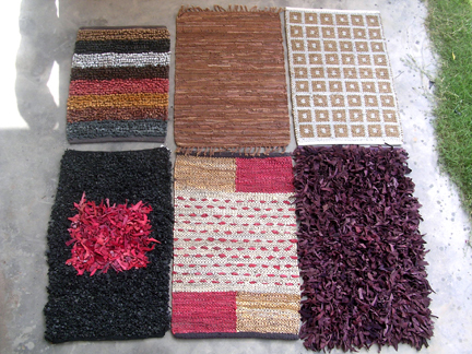 Leather Hand Made Durries