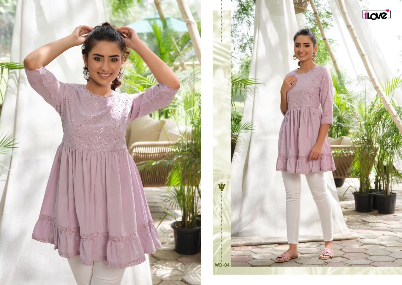 Designer Tops - Cotton Fabric, Sizes M & L | Thread Embroidery, Light And Breezy Style For Daily Wear