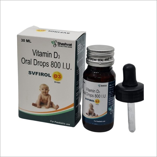 कोलेकैल्सिफेरॉल 800 आईयू ड्रॉप्स