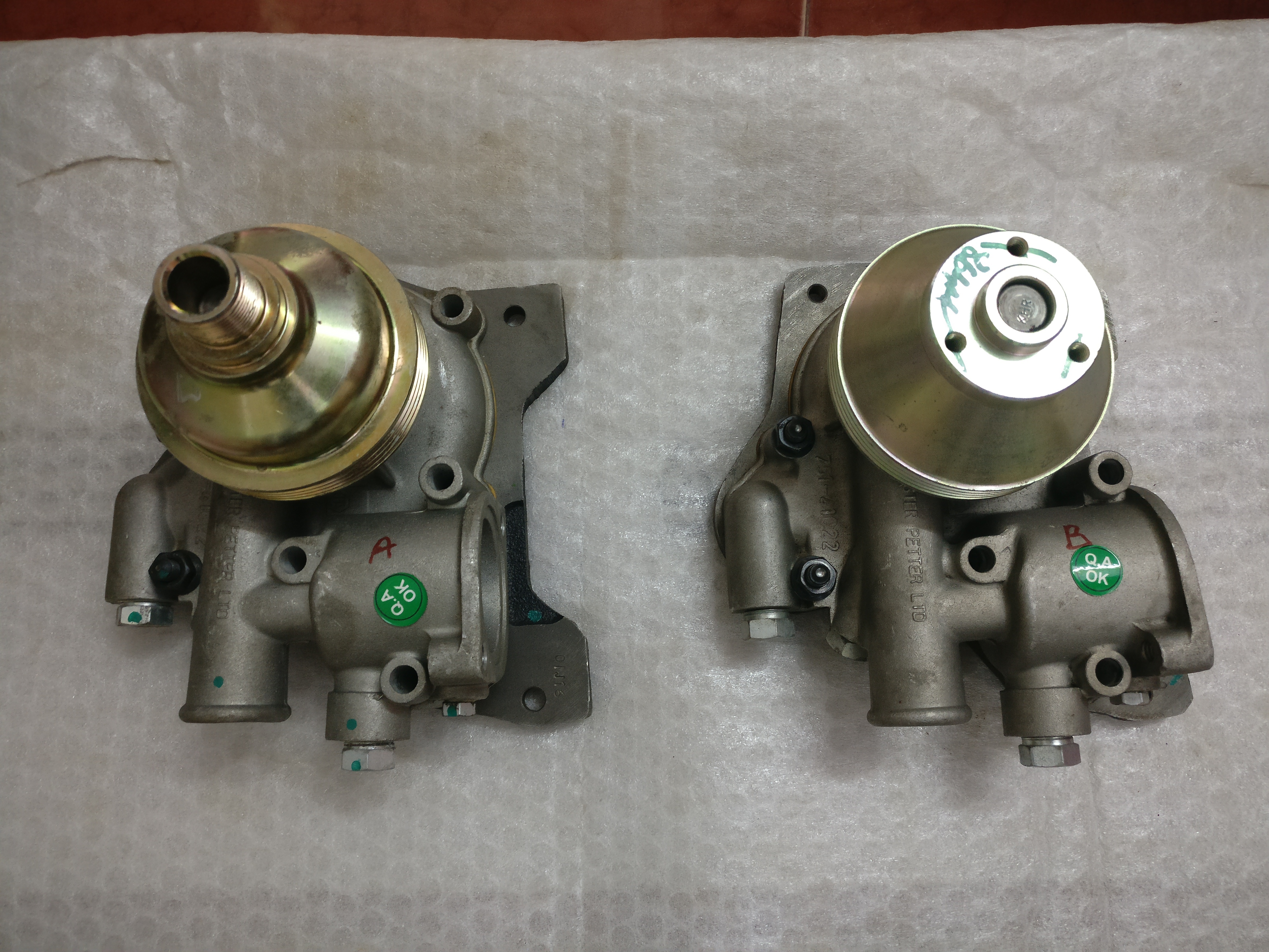Lister Petter Lpw Water Pump - Application: Inboard Boat Engine
