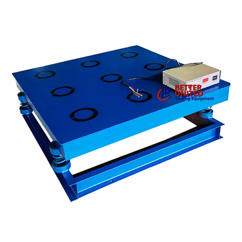 Concrete magnetic vibrating table
