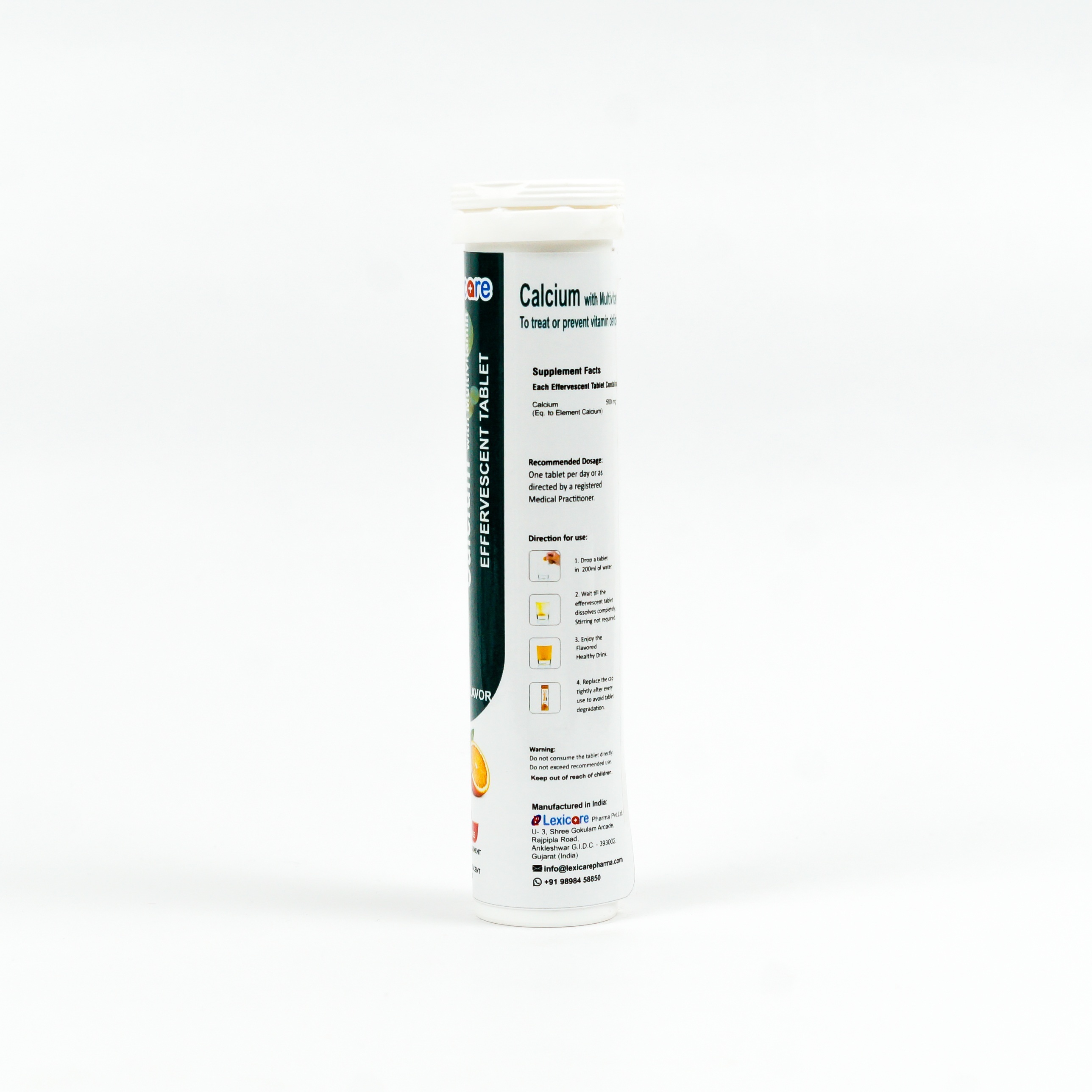 Calcium With Multivitamin Effervescent Tablet