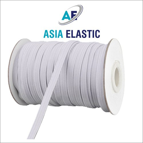 White C4 Knitted Elastic Tape
