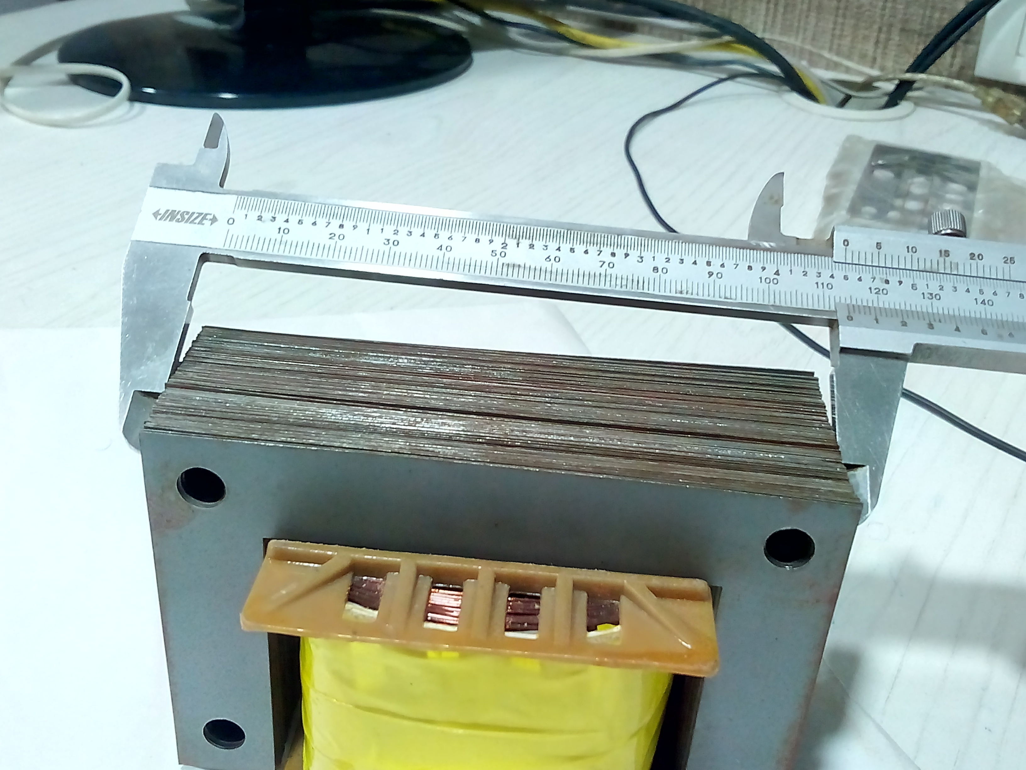 Vibrating Coil - Mild Steel, 230 Vac, Yellow | 3 Mm Thread Thickness, 16ei Lamination For Pneumatic And Electronic Industries