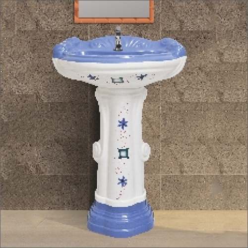 625x500mm Wash Basin With Pedestal