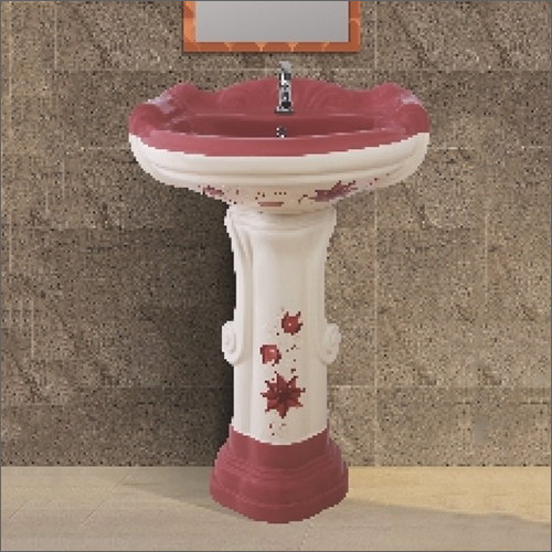 625x500mm Wash Basin With Pedestal