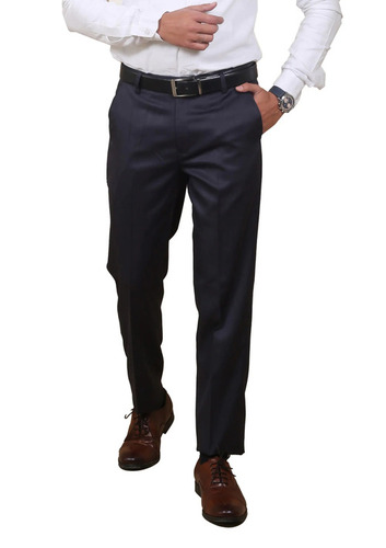 डार्क ब्लू स्लिम फिट फॉर्मल पैंट