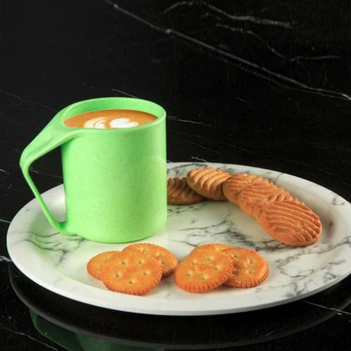Multi Color Glossy Finish Plain Mug
