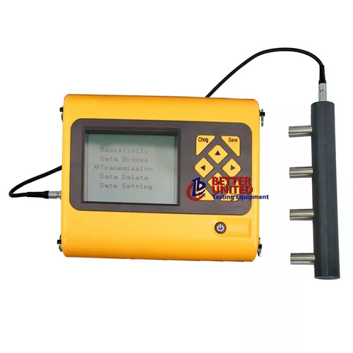 Electrical resistance detector concrete laboratory