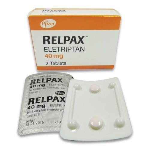 Tablets Relpax 40 Mg