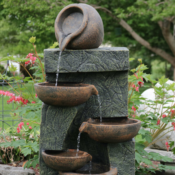 Pottery Stream Marble Water Fountain