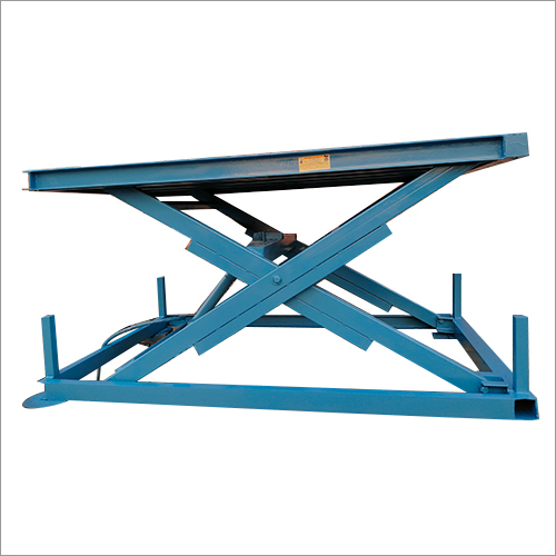 Industrial Scissor Lift - Hydraulic Drive, Electric Power Supply | Safety Sensor, Versatile For Heavy Material Handling