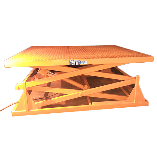 Industrial Scissor Lift - Hydraulic Drive, Electric Power Supply | Safety Sensor, Versatile For Heavy Material Handling