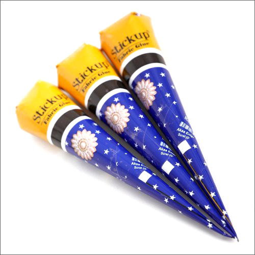 Stickup Fabric Glue Cone - Color: White