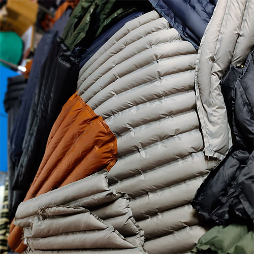 Jacket Fabric Quilting Work