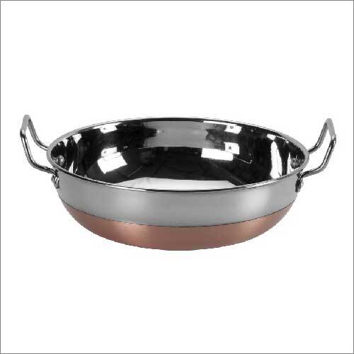Metal Copper Bottom Kadhai