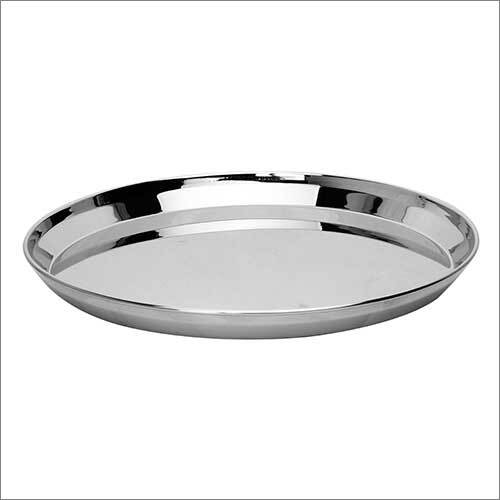 Silver Knachan Bhogi Steel Plate