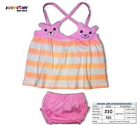 बेबी गर्ल फ्रॉक एंड पैंट