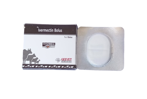 Ivermectin Dewormer - 100mg Tablets | Effective Against Major Endo and Ecto Parasites, Store in Cool & Dry Place