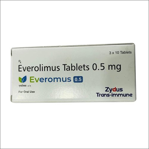 Everomus - 0.5 mg Everolimus Tablets | Medicine Grade, Allopathic Treatment for Cancer, Cold & Dry Storage
