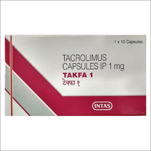 Takfa - 1 mg Capsules | Hospital Grade Allopathic Medicine, Cold & Dry Storage, 10 Capsules per Box