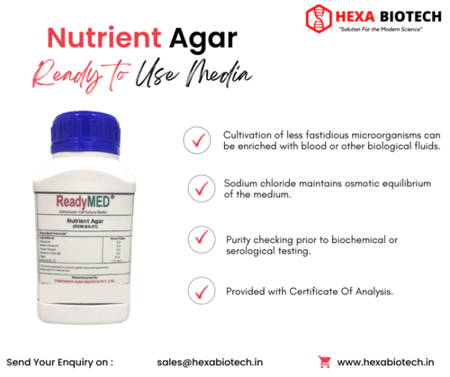 Industrial Lab Chemicals Nutrient Agar (Rdm-na-01)