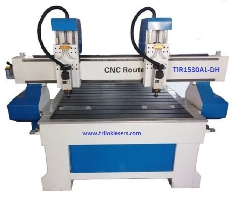 CNC Router Machine TIR1530DH - Engraves 3D Images on Various Materials | Versatile for Wood, Acrylics, Artistic Detailing and Precision