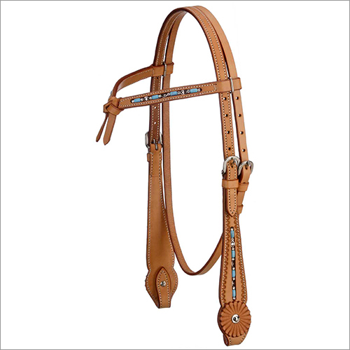 Pure Leather Western Headstall Application: Horse Riding