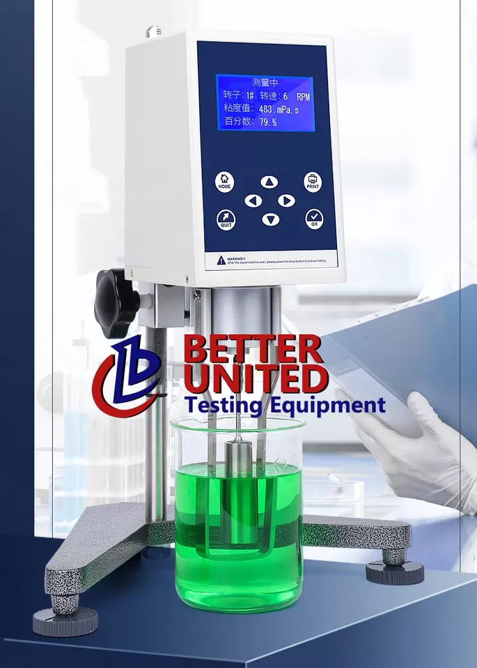 Laboratory Rotary Viscometer Price And Viscosity Tester For Ndj Series