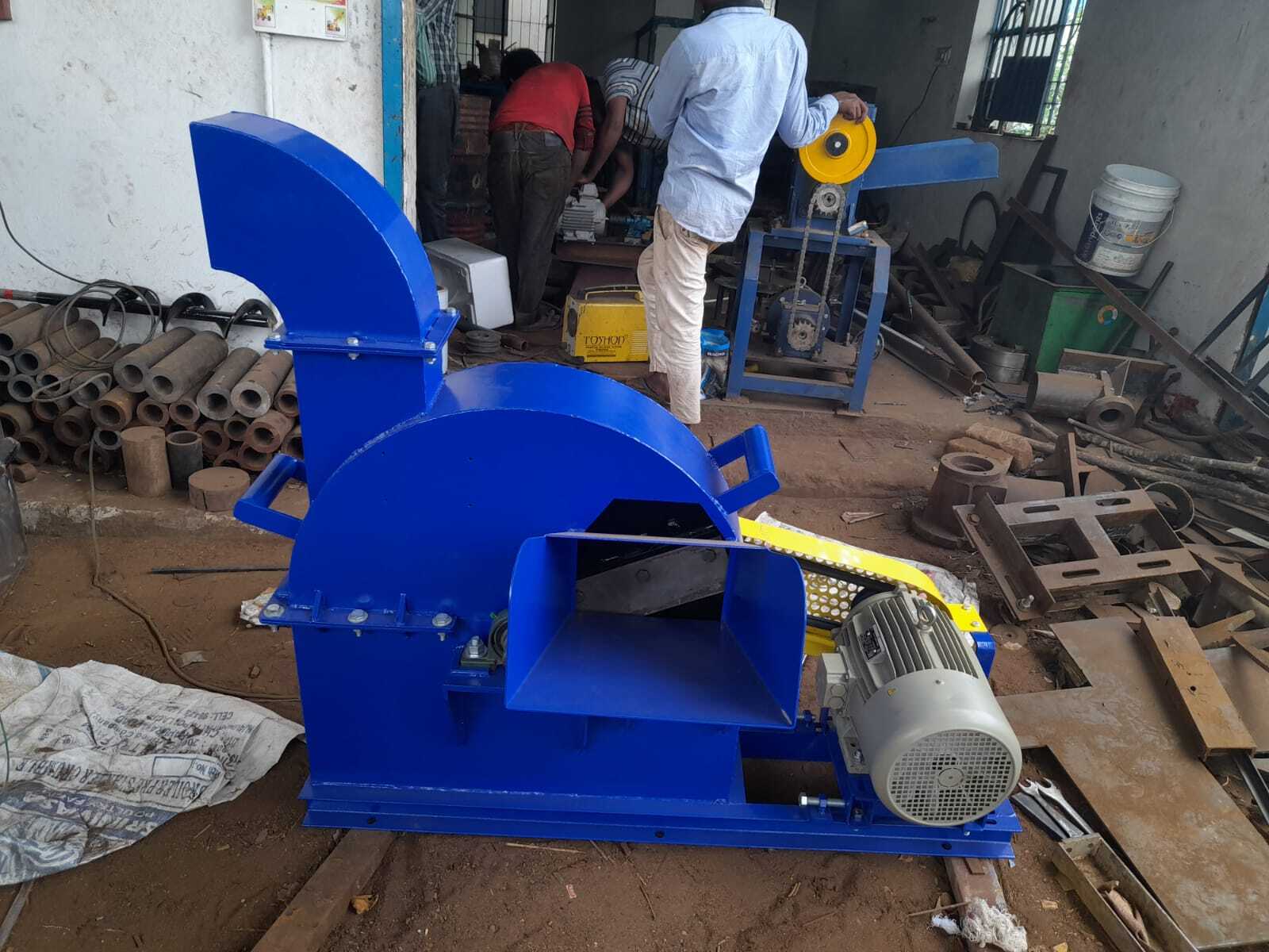 Disc Type Wood Chipper 10 Hp Model