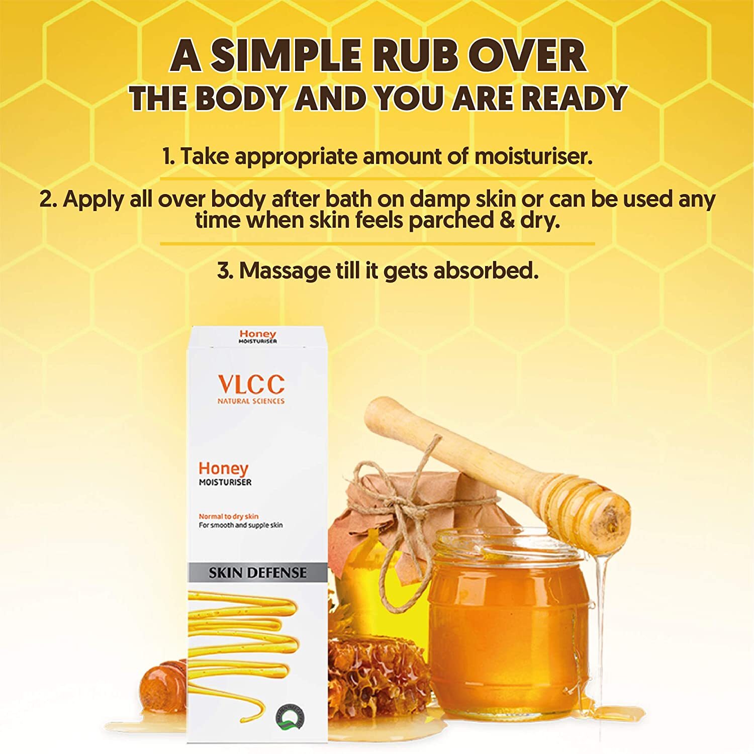 Vlcc Honey Moisturizer 100ml Age Group: Adult