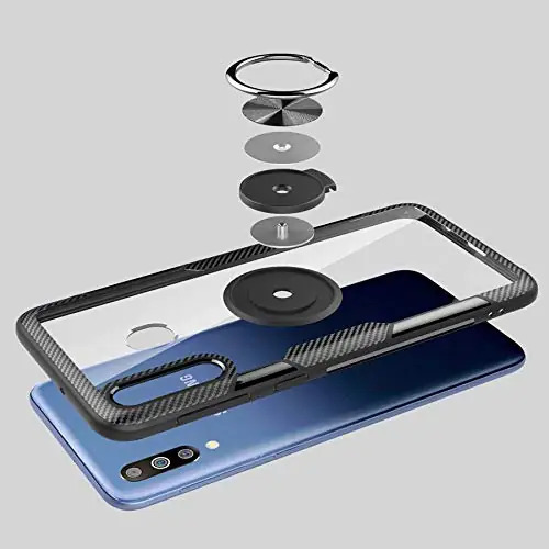 टीपीयू और जर्मन ग्लास सैमसंग A30 A20 M10S बैक कवर केस