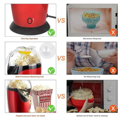 Multi Color Popper Electric Machine