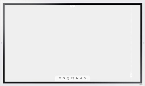 Black Samsung Flip 2.0 85 Inch Display Panel