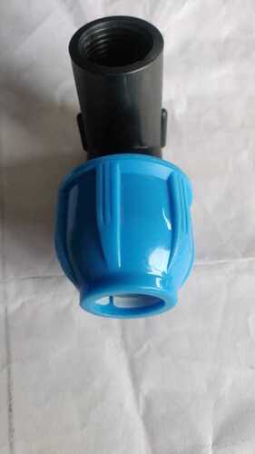 Blue Mdpe Threaded Ft Elbow