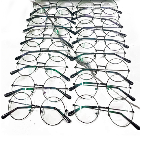 Round Gandhi Metal Sunglasses - Metal Frame, Transparent Acrylic Lenses, Black Color | Round Shape for Classy Look, Easy to Clean