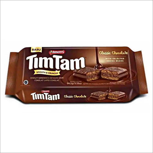 Arnotts Tim Tam Classic Chocolate Sandwich Biscuit Packaging: Single Package