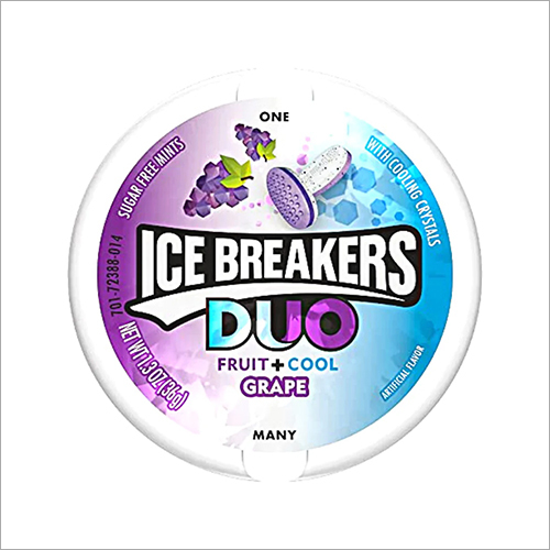 Piece Ice Breakers Duo Grapes Candy