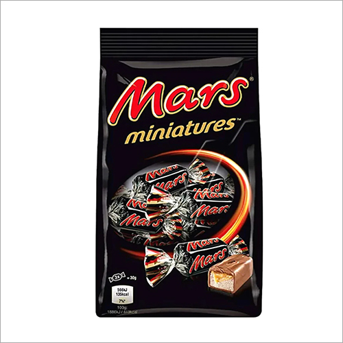 Mars Miniatures Packet - Solid Milk Chocolate Bars , Brown Color | Store In A Dry Place For Optimal Freshness