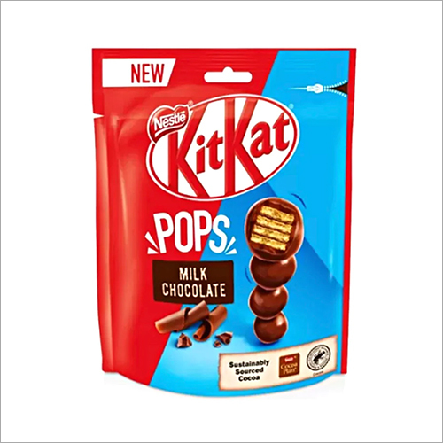 KitKat Pop Chocs - Milk Chocolate, Brown, Solid Ball Form | Medium Sugar Content, Ideal for Storage in Dry Places