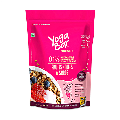 Yogabar Muesli Fruits Nuts And Seeds Grade: Food