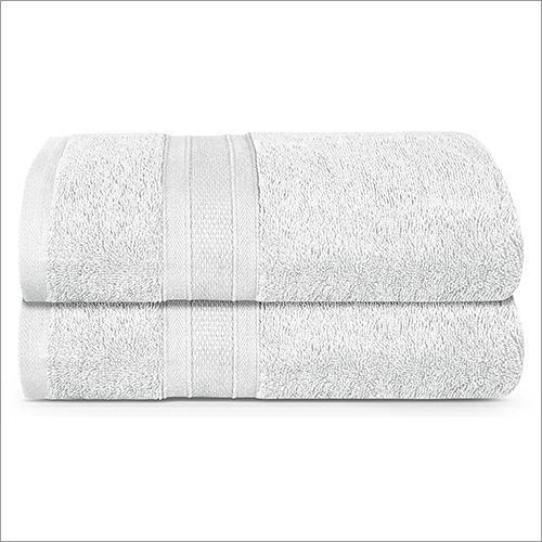 Water Absorbency White Bath Towel