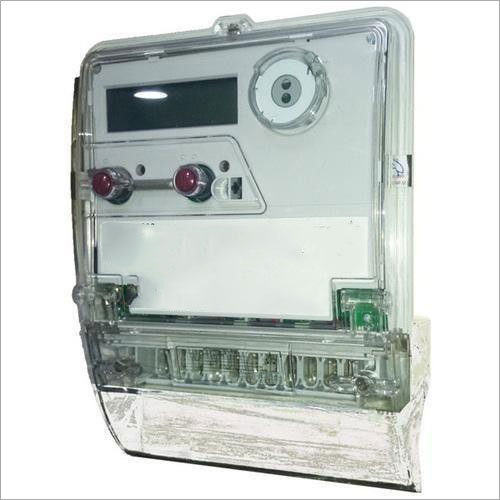 LT CT Operated Meter - Digital Display, 5-100A Current Capacity | Transparent Plastic, Voltage Range 110V-415V, Industrial Use, Optical Communication