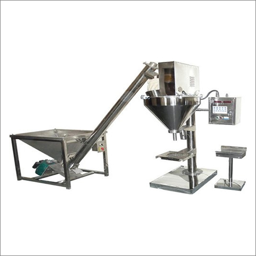 Semi Automatic Powder Filling Machine - Metal, Electric Drive Type | Lower Energy Consumption, Semi-Automatic, Warranty Included