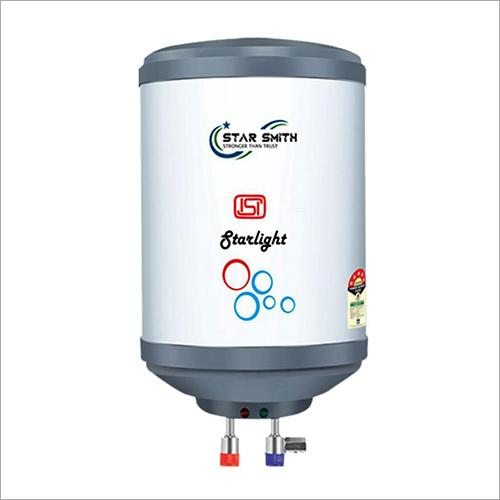Starlight Storage Water Heater - Stainless Steel Tank, 6 To 100 Ltr Capacity, White & Brown/grey Color | 2 Years Warranty, Faster Heating With 2kw Power