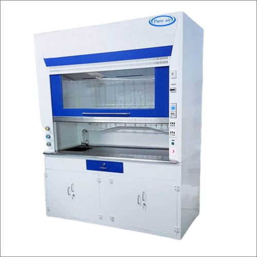 स्क्रबर एप्लीकेशन के साथ इलेक्ट्रिक फ्यूमहुड: प्रयोगशालाएं