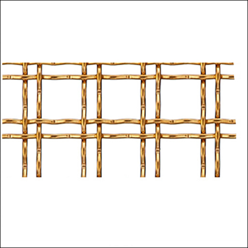Bronze Wire Mesh - Color: Golden